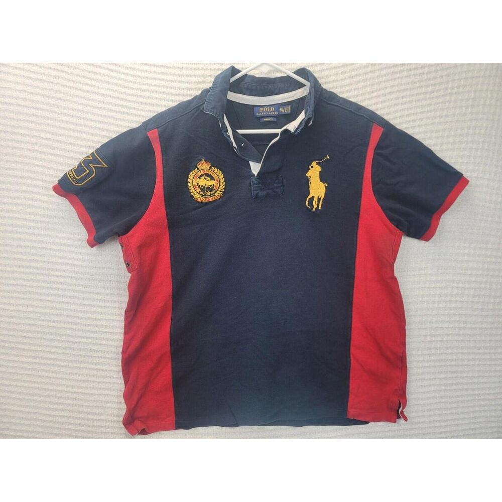 Polo Ralph Lauren Snow Polo Challenge Cup Size Men’s XXL EUC Big Pony